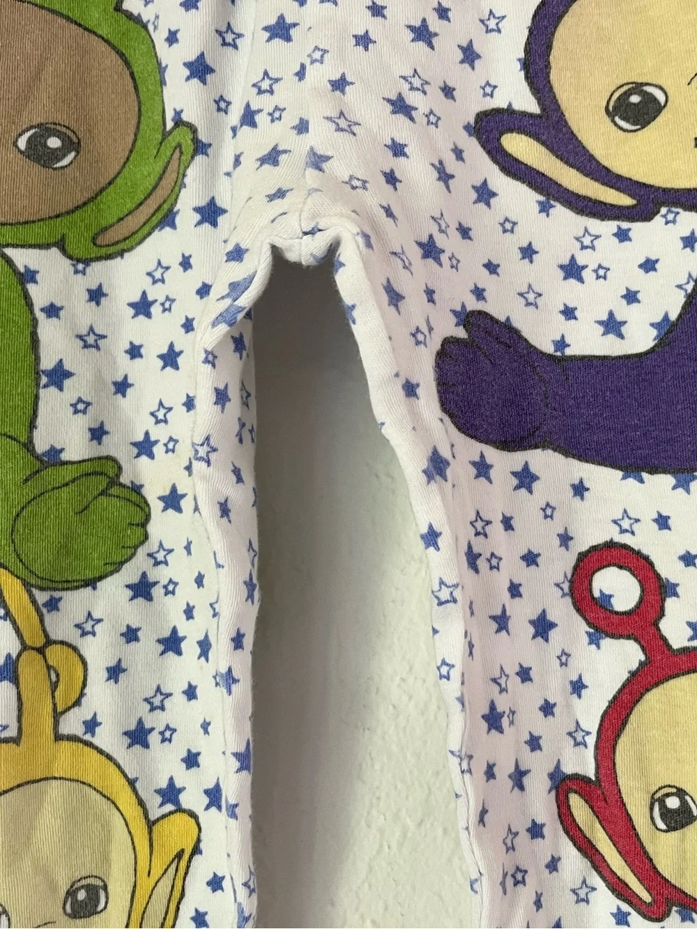 VTg Teletubbies Legging Pants 90s Kids Size 4/6